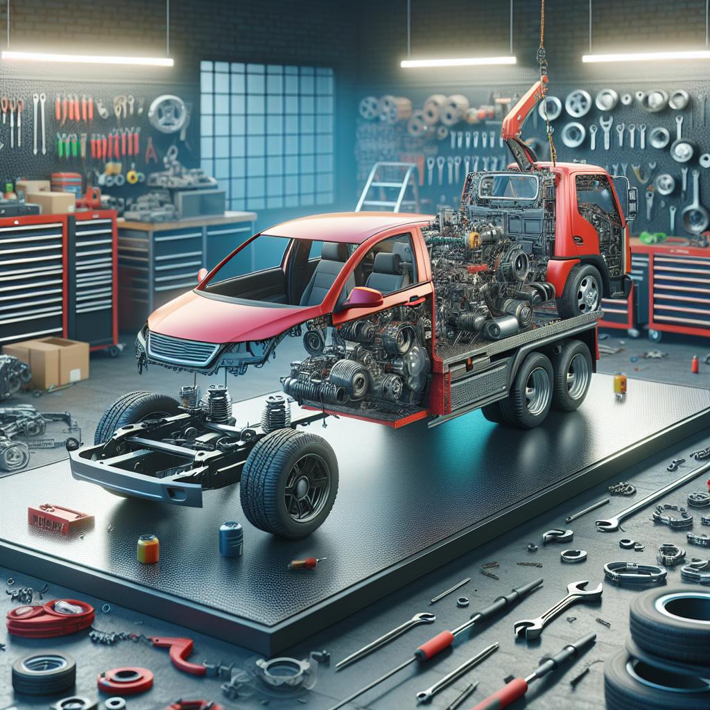 Как переоборудовать легковой автомобиль в грузовой эвакуатор: практическое руководство